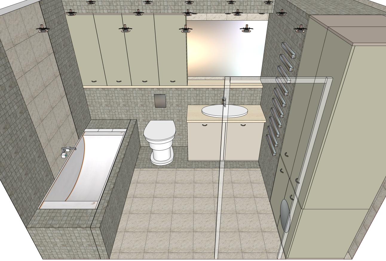ванная комната планировка 5 метров